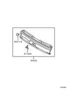 Radiator grille,headlamp bezel