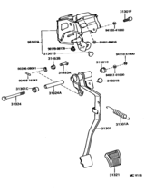 Clutch Pedal & Flexible Hose