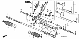 P.s. gear box components