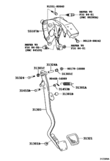 Clutch Pedal & Flexible Hose