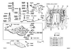 Valve Body & Oil Strainer (Atm)