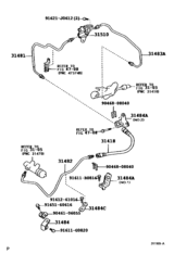 Clutch Pedal & Flexible Hose