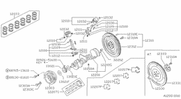 Piston,crankshaft & flywheel
