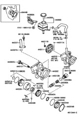 Vane Pump & Reservoir (Power Steering)