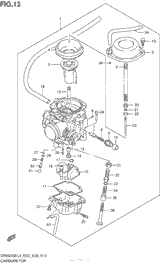 Carburetor (Dr650Sel4 E33)