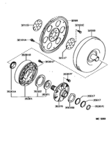 Torque Converter, Front Oil Pump & Chain (Atm)