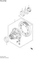 フロントデファレンシャルギヤ