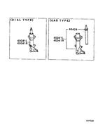 Front susp strut & spring