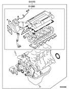 Engine overhaul gasket kit