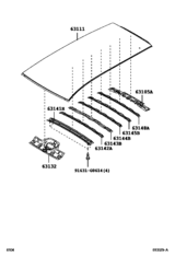 Roof Panel & Back Window Glass