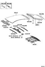 Roof Panel & Back Window Glass