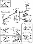 Exhaust pipe & muffler