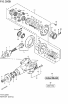 リヤデファレンシャルギヤ
