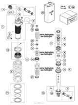 Shock Absorber Disassembled
