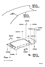 Roof Headlining & Silencer Pad