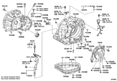 Transmission Case & Oil Pan (Atm)