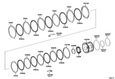 Center Support & Planetary Sun Gear (Atm)