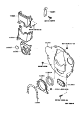 Timing Gear Cover & Rear End Plate
