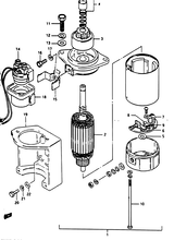 Starting motor