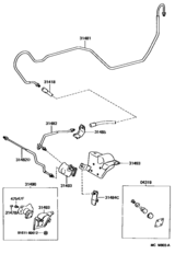 Clutch Pedal & Flexible Hose