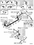 Fuel line & vapor gas control