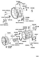 Clutch Housing & Transmission Case (Mtm)