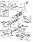 Exhaust pipe & muffler