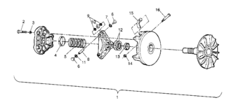 Drive clutch assembly