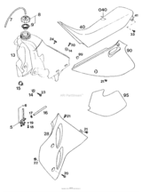 Tank, Seat, S.covers