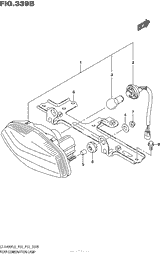 Rear Combination Lamp (Lt-A400Fl6 P33)