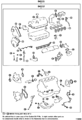 Engine Overhaul Gasket Kit