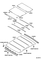 Roof Headlining & Silencer Pad
