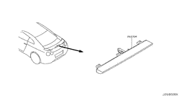 High mounting stop lamp