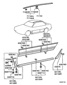 Side garnish & moulding