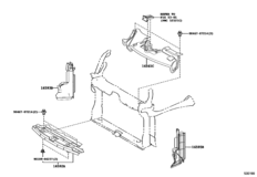 Front Fender Apron & Dash Panel