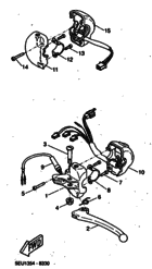 Handle switch & lever