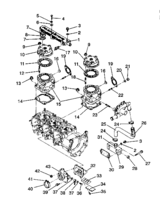 Cylinder and manifold assembly