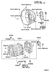 Clutch Housing & Transmission Case (Mtm)