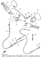 Handlebar - cable