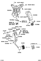 Clutch Pedal & Flexible Hose