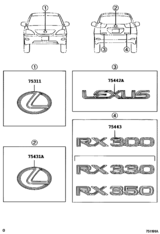 Emblem & Name Plate (Exterior & Interior)