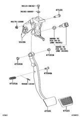 Brake Pedal & Bracket