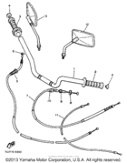 Handlebar cable