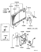 Radiator,hose & condenser tank