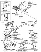 Exhaust pipe & muffler