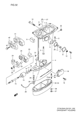 Driveshaft housing
