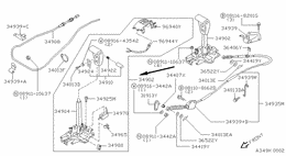 Auto transmission control device