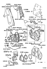 Timing Gear Cover & Rear End Plate