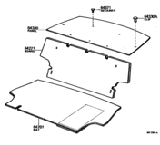 Package Tray Panel & Luggage Compartment Mat
