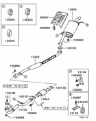 Exhaust pipe & muffler